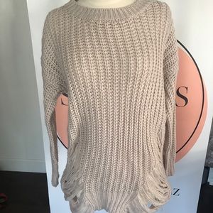 Cozy oversized sweater! Cableknit knit S M L